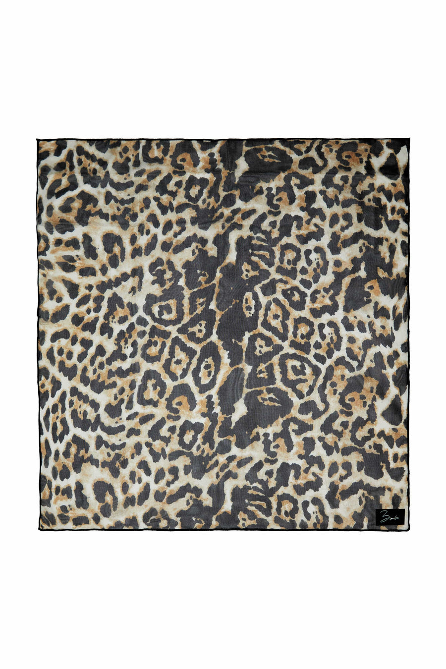SILK scarf- leopard  -  ACCESSORIES  -  B Ā M B A S W I M