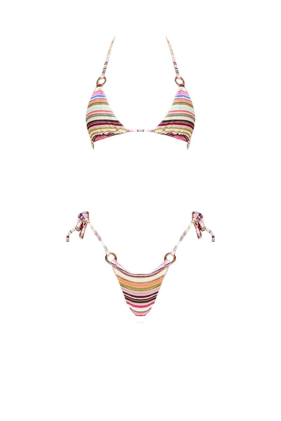 TROPIQUE bottoms - multi stripe  -  SWIM BOTTOMS  -  B Ā M B A S W I M