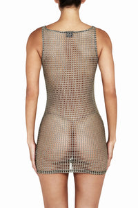 TIDE dress- chrome BMBA SWIM International TIDE dress- chrome BMBA SWIM International