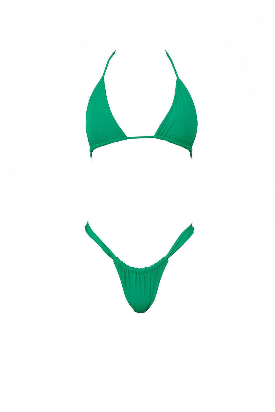 MALIBU top - forest green  -  SWIM TOPS  -  B Ā M B A S W I M